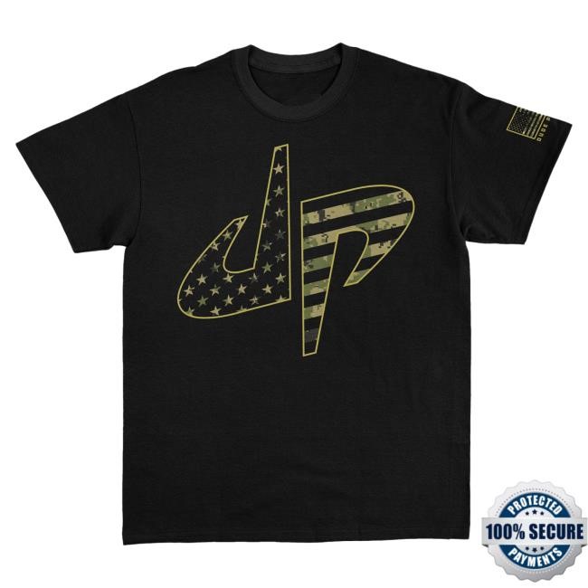 Official Dude Perfect Merch Store Dude Perfect Salute To Service Popover Shirt v2.0 Dude Perfect Apparel Clothing Shop DudePerfect