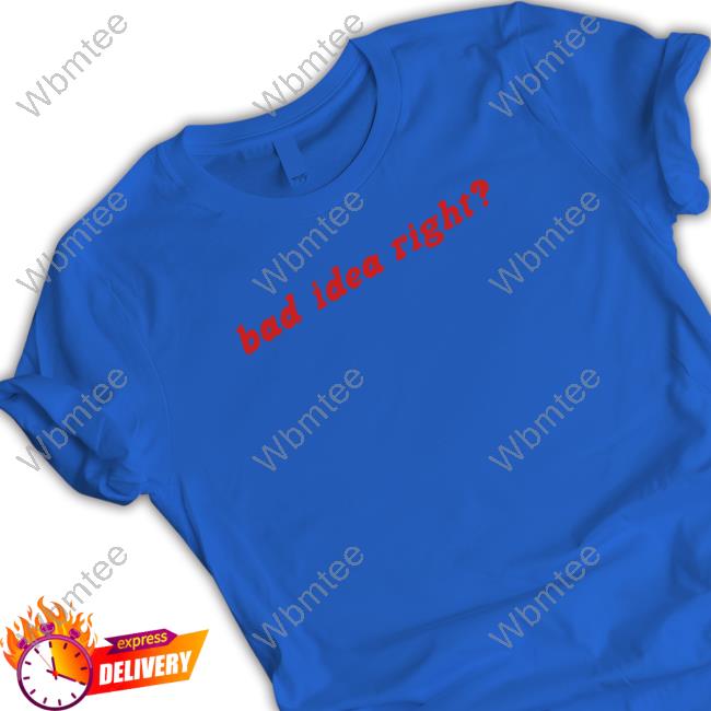 Official Olivia Rodrigo Merch Bad Idea Right Tee