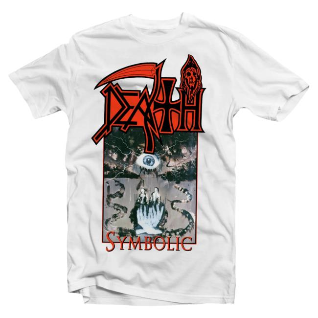 Official Indie Merch Store Shop Death "Symbolic" Shirts IndieMerchStore