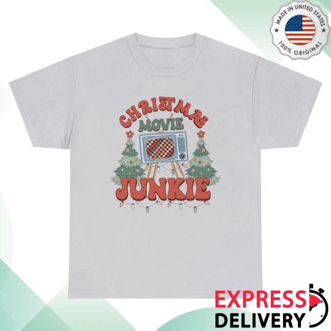 Hillbillies Apparel Merch Christmas Movie Junkie Long Sleeved T Shirt