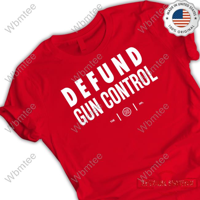 Official Defund Gun Control Tee