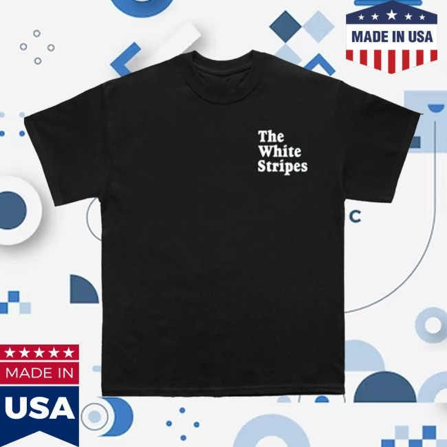 The White Stripes Black Math New Shirt | The White Stripes Official The White Stripes Black Math Shirt | The White Stripes Official