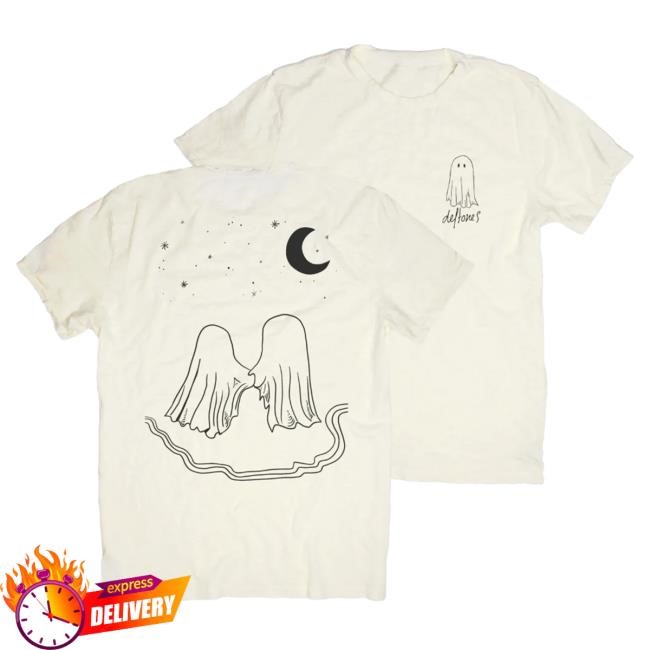 Official Deftones Merch Store Deftones Ghosts Cream Tshirt