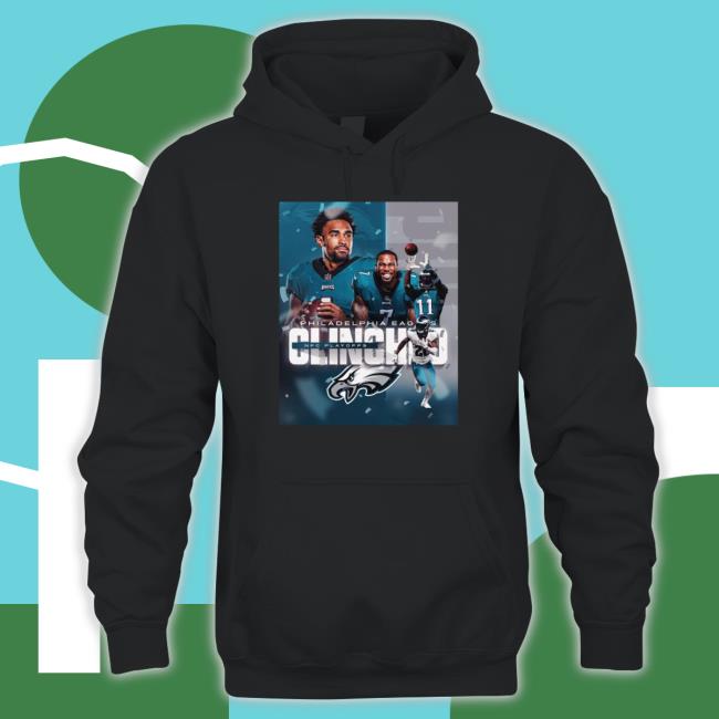 Philadelphia Eagles Clinch NFC Playoffs Hoodie Philadelphia Eagles Clinch NFC Playoffs Hoodies