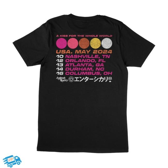 Giant Pacific Octopus - USA Tour Shirt - Enter Shikari