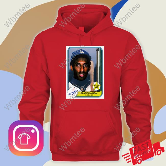 Kobe Bryant Rookie Card Sweatshirt Black Mamba Mavs FFL Kobe Bryant Rookie Card T-Shirt