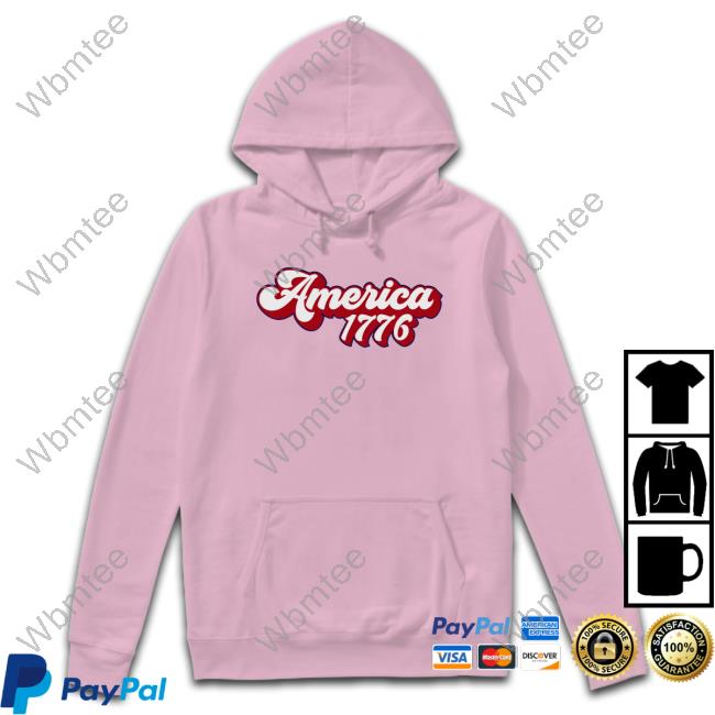 Official Marjorie Taylor Greene America 1776 Hooded Sweatshirt RepMTG