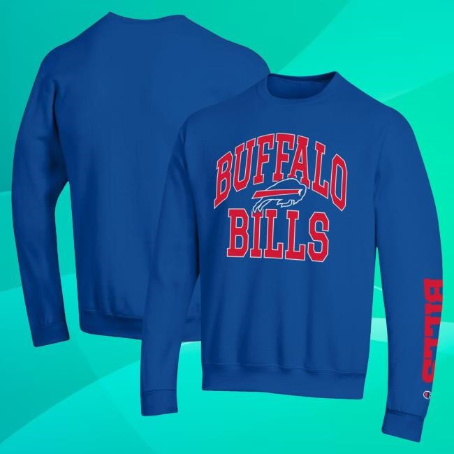 Vintage Royal Buffalo Bills Champion Fleece Fanatics