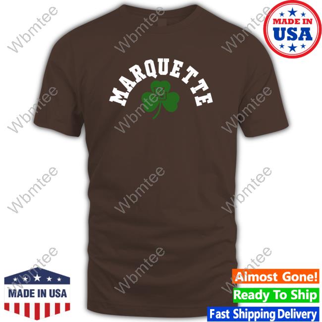 Official Marquette Spirit Marquette Shamrock Sweatshirt