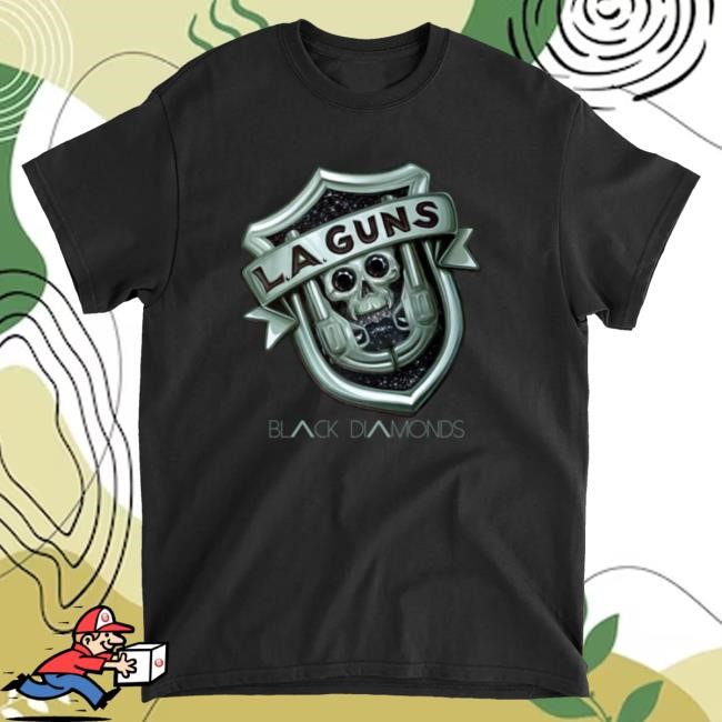 L.A. Guns Music L.A. Guns - Black Diamonds Shirt 2024