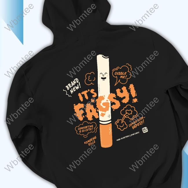 John Robins Brand Now It's Fagsy Back Print Shirt
