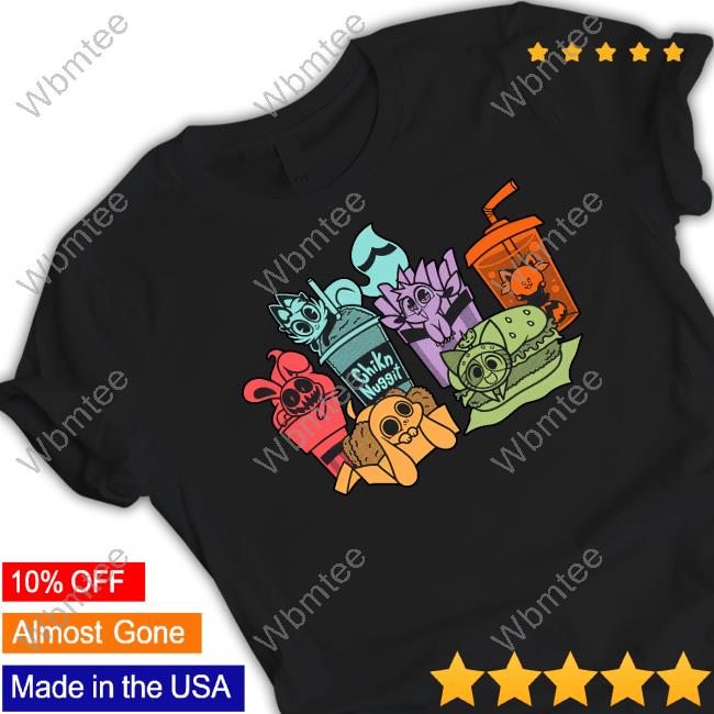 Chikn Nuggit Fast Food Friends T Shirt