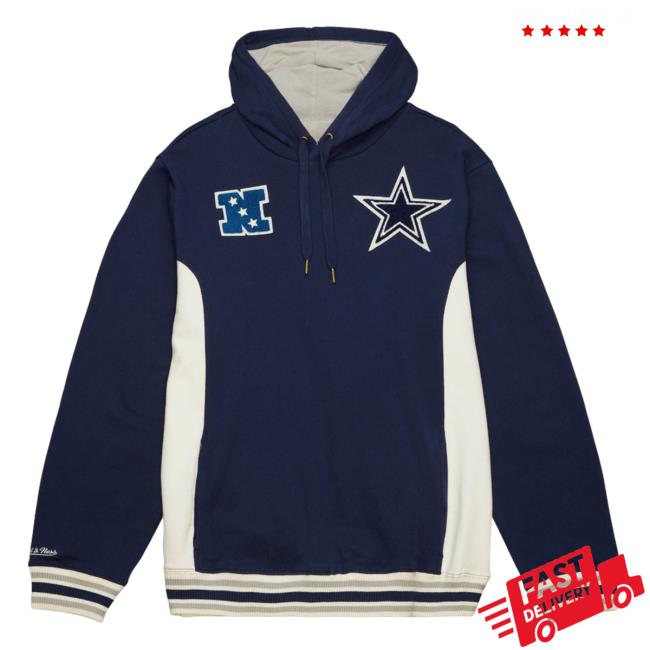 Mitchell And Ness Clothing Store Shop Fleece Team Legacy French Terry Sweater Dallas Cowboys Mitchellandness Merch