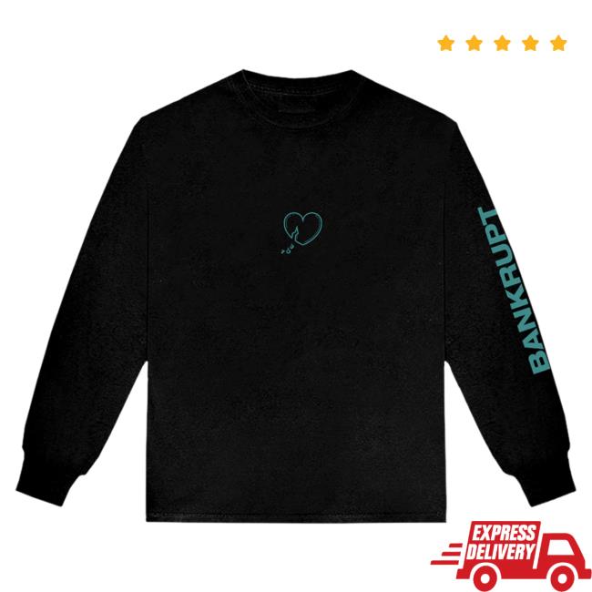 Official Russ Apparel Clothing Shop Store Bankrupt Long Sleeve Tee Russdiemon Merch