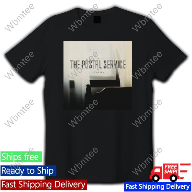 Official Postal Service Give Up Album Cover Shirt