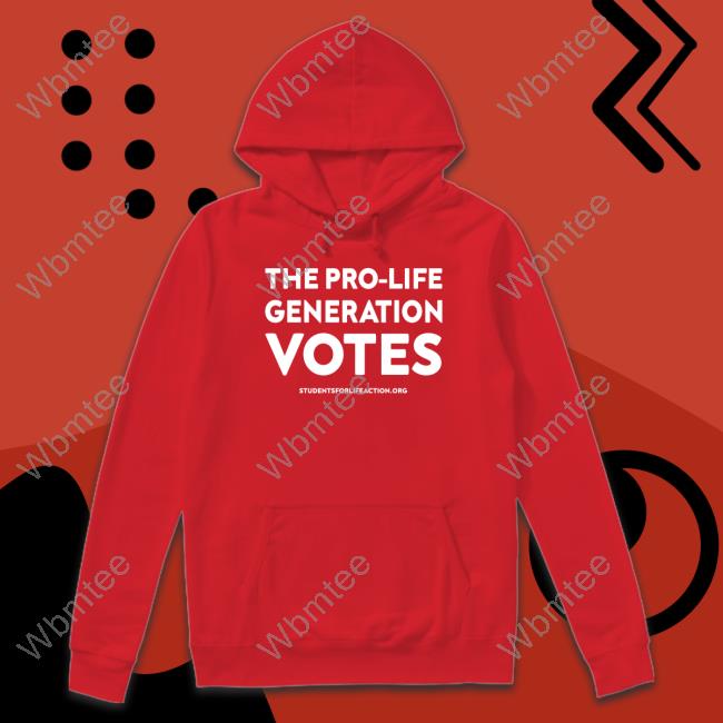 Official Students for Life Action The Pro Life Generation Votes T-Shirt
