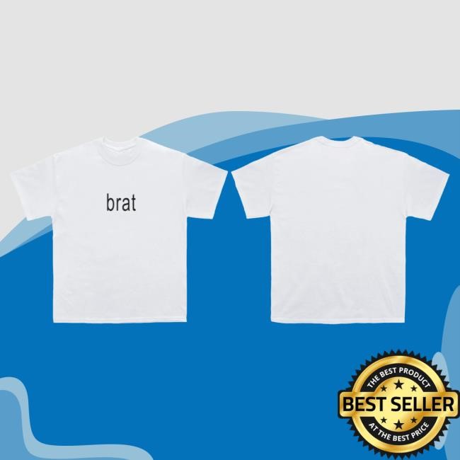 Official Charli Xcx Merch Store Charli Xcx White Brat Shirt Charli Xcx Clothing Shop CharliXcx