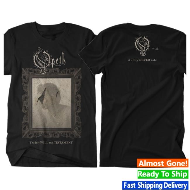 Official Opeth Merch Opeth - 'Portrait' Top Shirt
