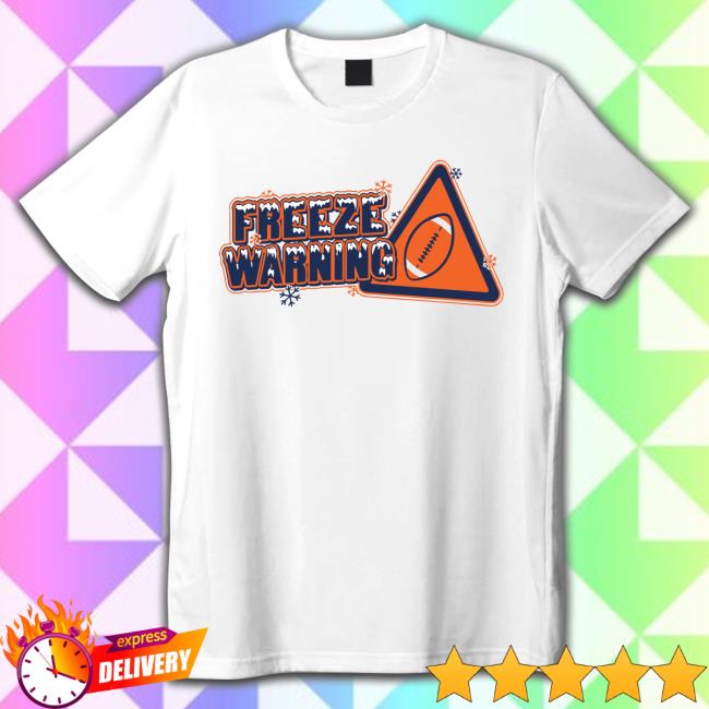 Official Freeze Warning Shirt Official Freeze Warning Shirt
