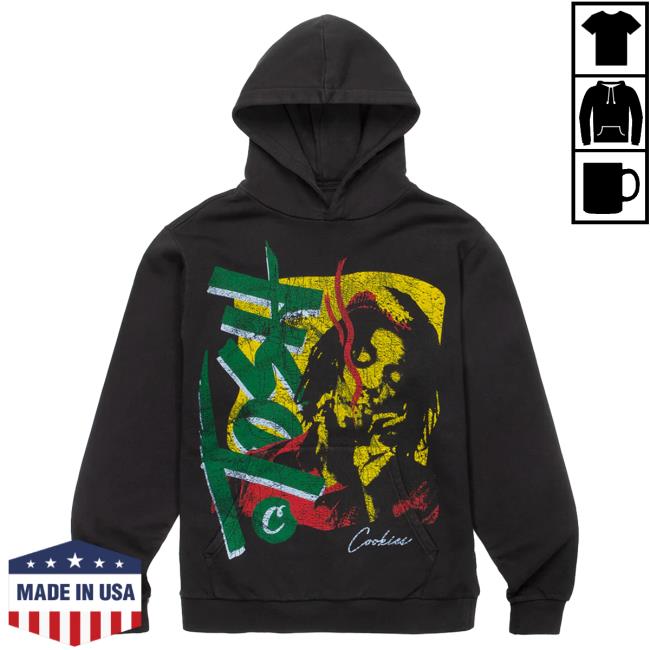 Official Cookies Merch Store Cookies X Peter Tosh Hooded Sweatshirt Cookies Apparel Clothing Shop Cookiessf