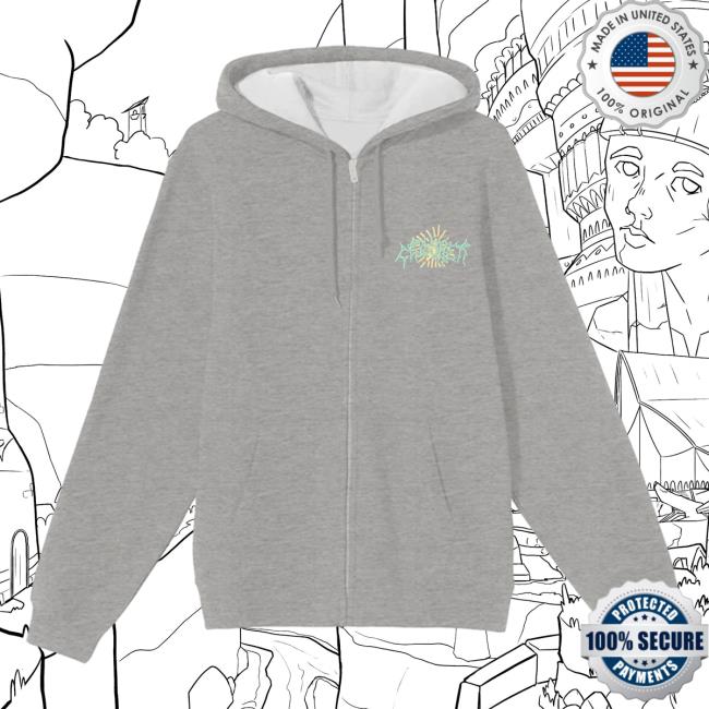 Official Crusher Logo Jeremy Zucker Zip Up Sweaters
