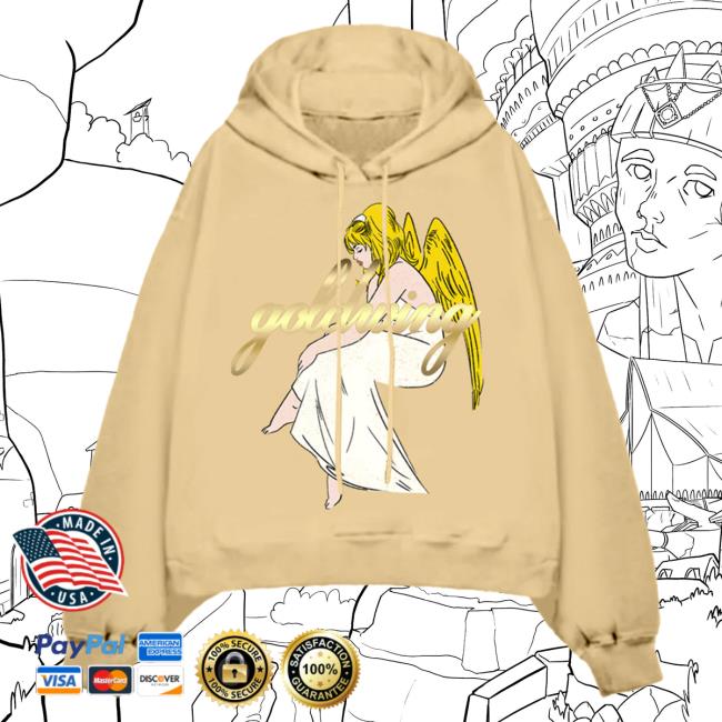 Official Interscope Records BillieEilish Merch Clothing Store Billie Eilish Goldwing Sweatshirt