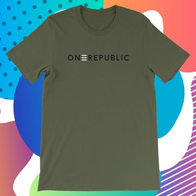Official One Republic Shop Onerepublic Logo T Shirt - Multiple Colors