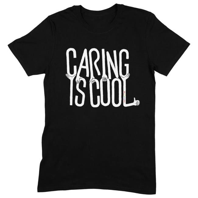 Mythical Merch Shop Caring Is Cool Tee