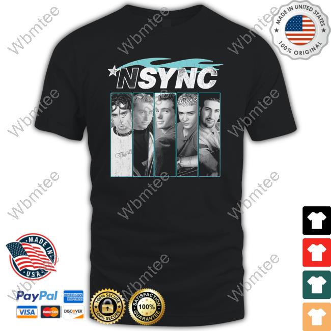 NSYNC Merch Shop Here We Go Shirt