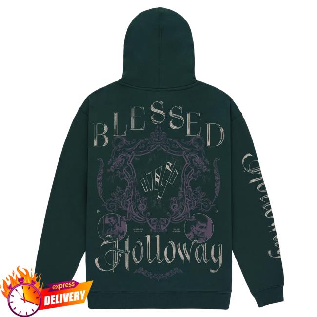 Official Max Holloway Merch Store Blessed Holloway Crew neck Sweatshirt Max Holloway Apparel Clothing Shop MaxHolloway