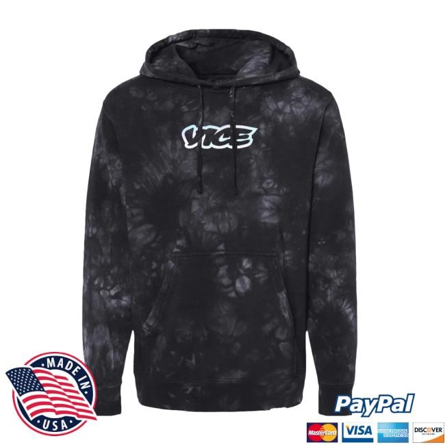 VICE Holographic OG Logo Center Chest Hoodie VICE Merch