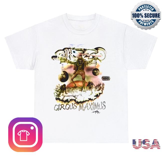 Official Travis Scott Utopia Merch Store Skitzo Tour Popover Shirt White Travis Scott Apparel Clothing TravisScott