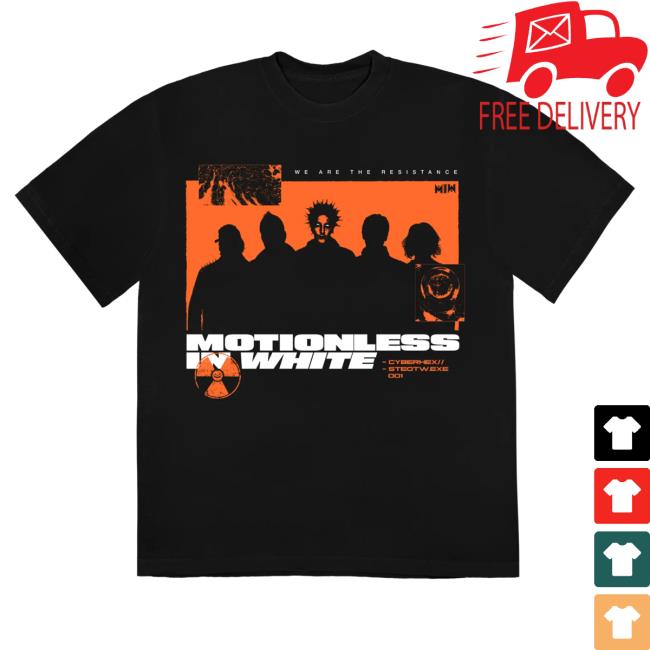Official Miwmerch Motionless In White Silhouette Hot Shirt Miw Merch Store