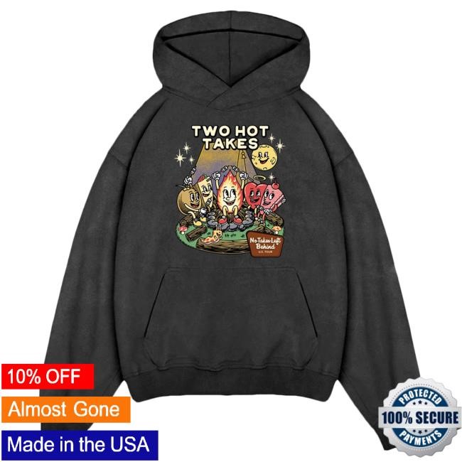No Takes Left Behind Pullover Hoodie Two Hot Takes Official