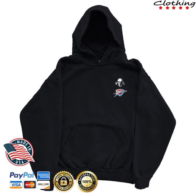 Thunder Throne Hoodie - Black | Warren Lotas Official NBA