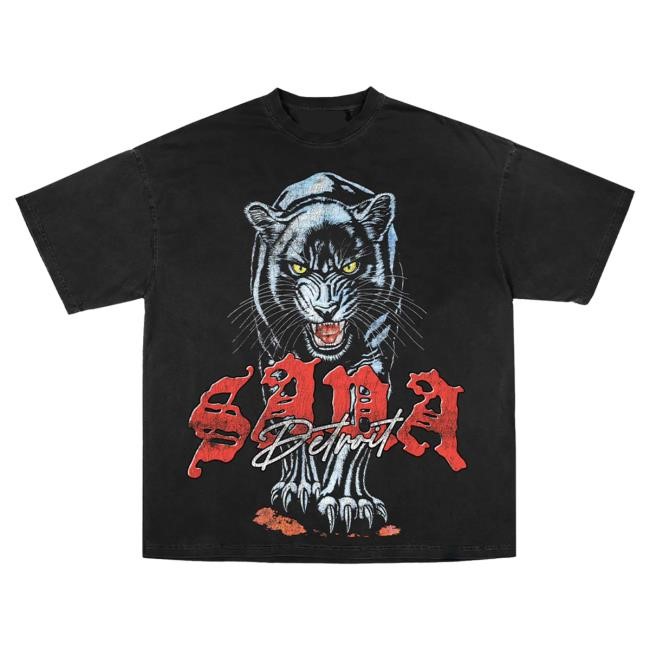 Official Sana Detroit Panther Shirts -Black