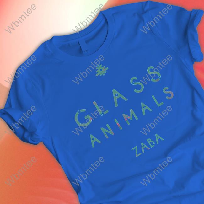 Official Glass Animals Merch Zaba T-Shirt Glass Animals Merch Zaba Shirts