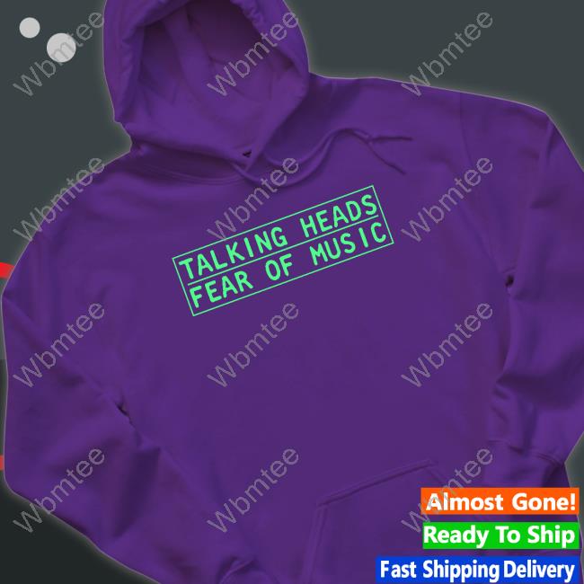 Official Talking Heads Fear Of Music T-Shirt