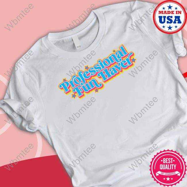 Official Dizzy Dyl Merch Professional Fun Haver Black T Shirt