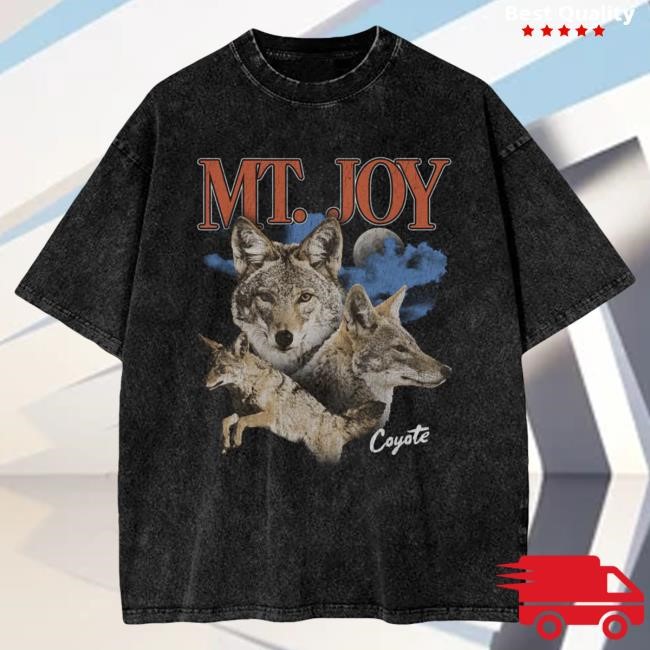 Official Mt Joy Merch Coyote Shirt