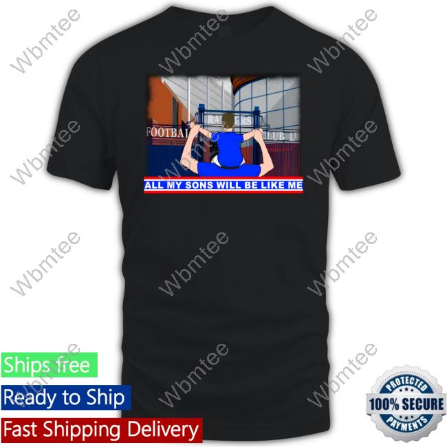 Official Ub07 All My Sons Will Be Like Me Shirt