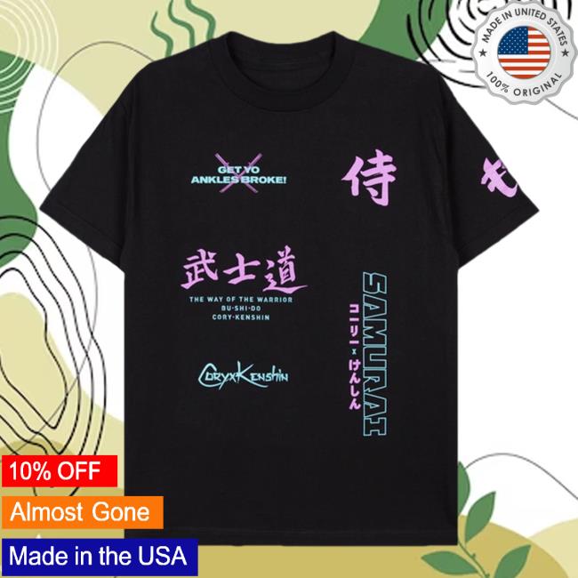 Official Blammer Get Yo Ankles Broke The Way Of The Warrior Bu-Shi-Do Cory-Kenshin Shirt