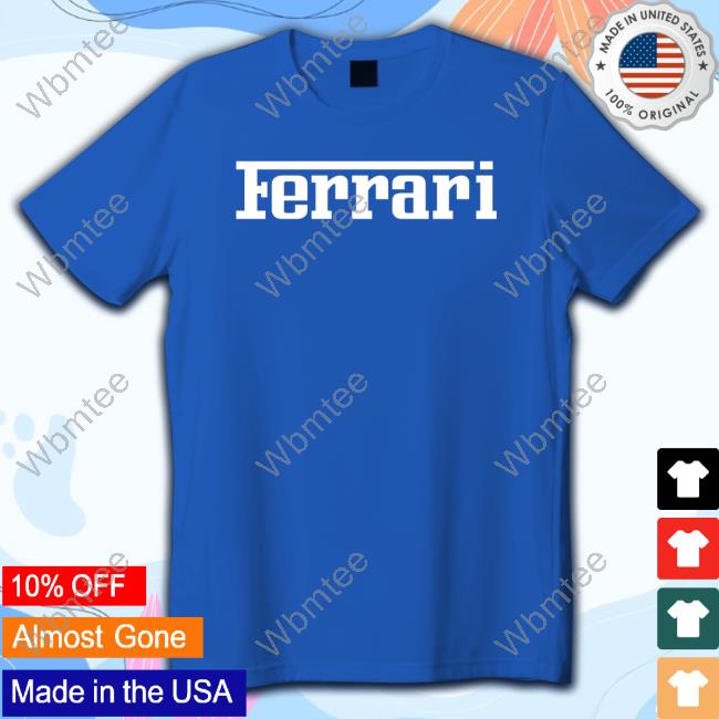 Official Clara Leclercsletters Ferrari Logo Shirts