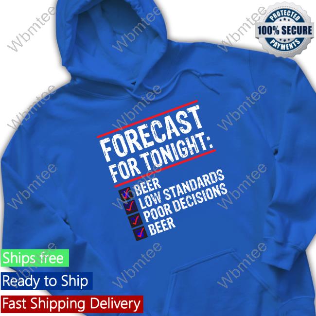 Forecast For Tonight Limited Edition Tee Shirts