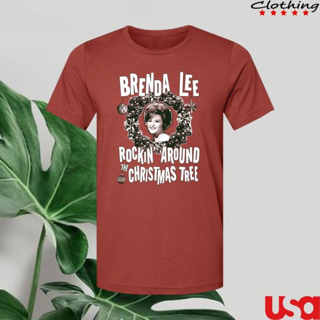 Official Brenda Lee Rockin' Around The Christmas Tree Tee Shirt