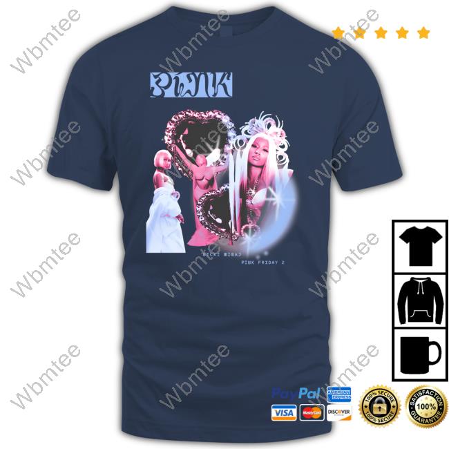 Nicki Minaj Merch Pink Friday 2 Cotton Candy Collage Shirts