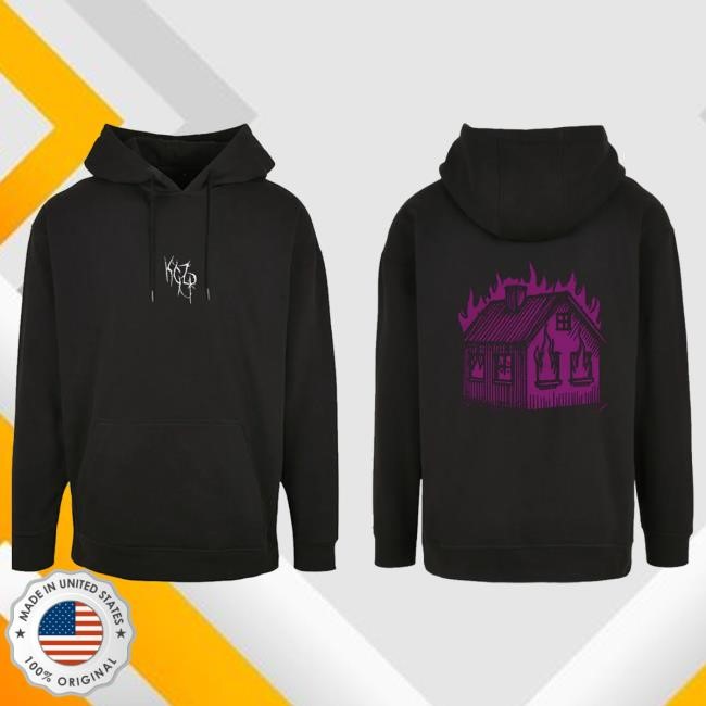He/Ro Haus In Flammen Pullover Hoodie He/Ro Merch