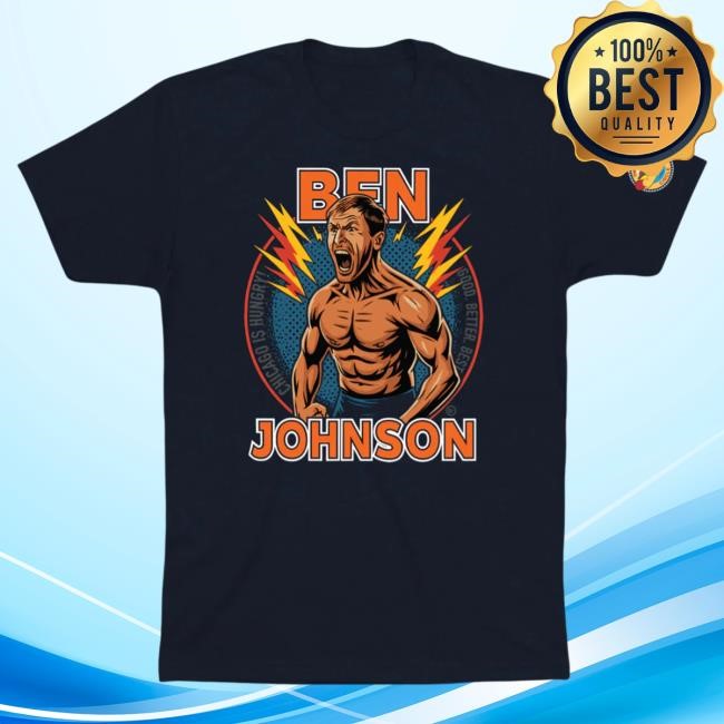 Ben Johnson Shirtless Shirt by Obvious Shirts | Buy Official Clark Street Sports