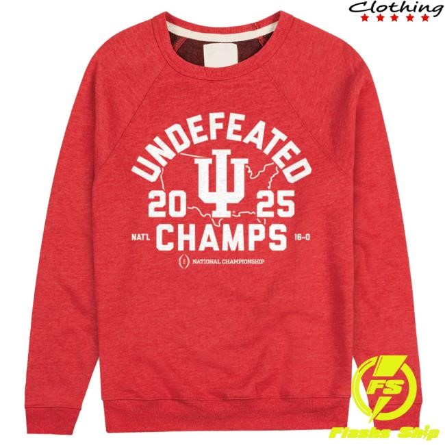 Homefield Apparel Hoosiers Undefeated Game Day Tee NCAA