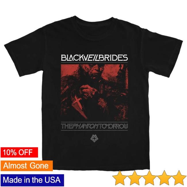 Official Sumerian Records Merch Store Black Veil Brides - 'Album Art' Attractive Shirt (Black)